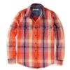 Chemise Outerknown Homme Blanket Shirt- Flame Panorama Plaid