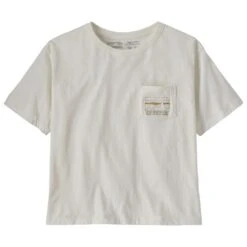 Tee-shirt Patagonia Women's 73 Skyline Organic Easy Cut Birch White