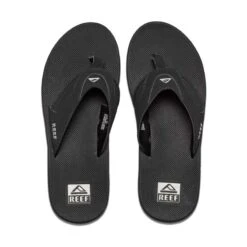 Tongs Reef Fanning Prints - Black / Silver