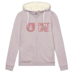 Sweat Picture Basement Zip Hoodie Light Lavender