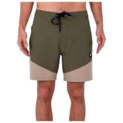 Boardshort Hurley Phantom+ Blockade Paddle Series Hybdrid 18" Olive