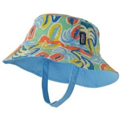 Bob Patagonia Baby Sun Bucket Hat Community Bloom Green -Meilleur Vêtements Magasin 14fe6e033e7c216b001cd43b25d83631769d9790 E23PATAACC3371963 1