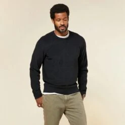 Sweat Sportswear Outerknown SweatHightide Crew - Pitch Black -Meilleur Vêtements Magasin 19e4fdb9f0246d25dfaa0797131ca6f17c483f55 E22OUTETEH84896 1