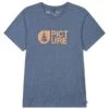 Tee-shirt Picture Basement Cork Dark Blue Melange -Meilleur Vêtements Magasin 1ba29f958dfd4348b49b3930528179d910965923 H23PICTTEH2362874 0