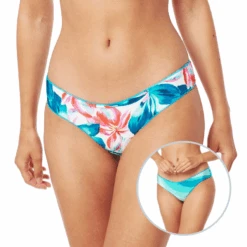 Maillot De Bain Rip Curl Bas De Tanga Réversible Bliss Bloom Geo