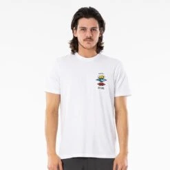 Tee-shirt Rip Curl Search Essential - White