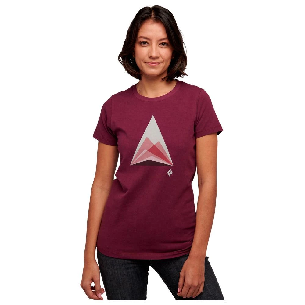 Tee-shirt Black Diamond W Mountain Transparency Tee Blackberry 5 Tee-shirt Black Diamond W Mountain Transparency Tee Blackberry – Image 3