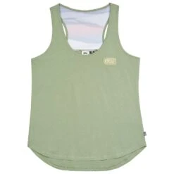 Tee-shirt Picture Loni Tank Green Spray