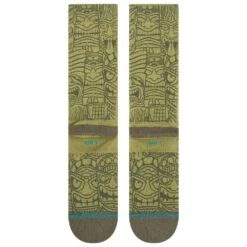 Chaussettes Stance Crew Sock Tiki Hut Green -Meilleur Vêtements Magasin 3f56a4fcf5505aaa8c94762a63af8f5a0b6ceb11 E23STANACC3358254 2