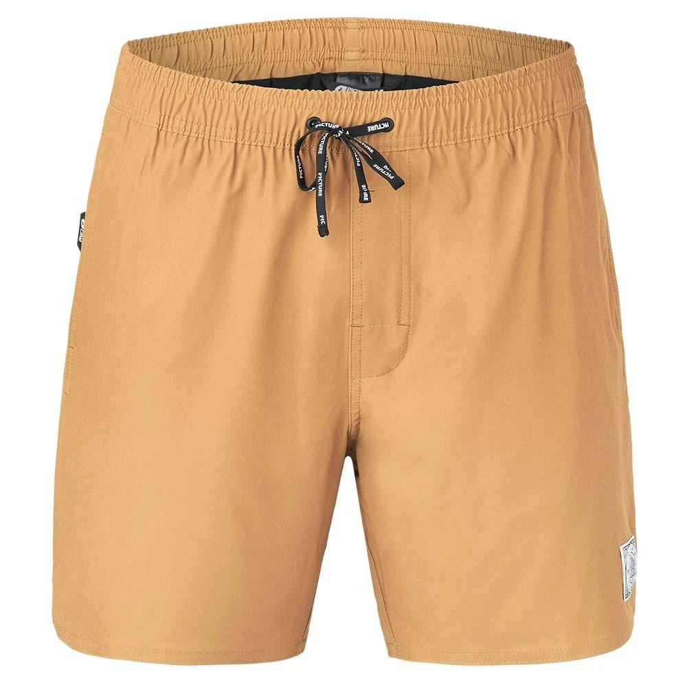 Boardshort Picture Piau Solid 15" Cashew 3 Boardshort Picture Piau Solid 15" Cashew
