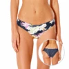 Maillot De Bain Rip Curl Bas De Tanga Réversible On The Coast -Meilleur Vêtements Magasin 51a822fe762465a3087076766c6fa6b1553ac68c E22RIPCTEX87287 1