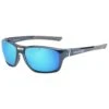 Lunettes De Soleil Vuarnet Racing Large Dark Blue Cristal Grey Polar Blue Flash
