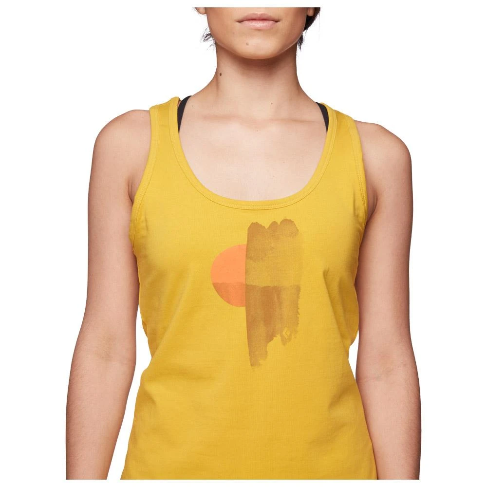 Tee-shirt Black Diamond W Luminary Tank Ochre 4 Tee-shirt Black Diamond W Luminary Tank Ochre – Image 2