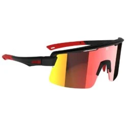 Lunettes De Soleil AZR Road Rx Mat Noir Irisé Rouge Photochromic