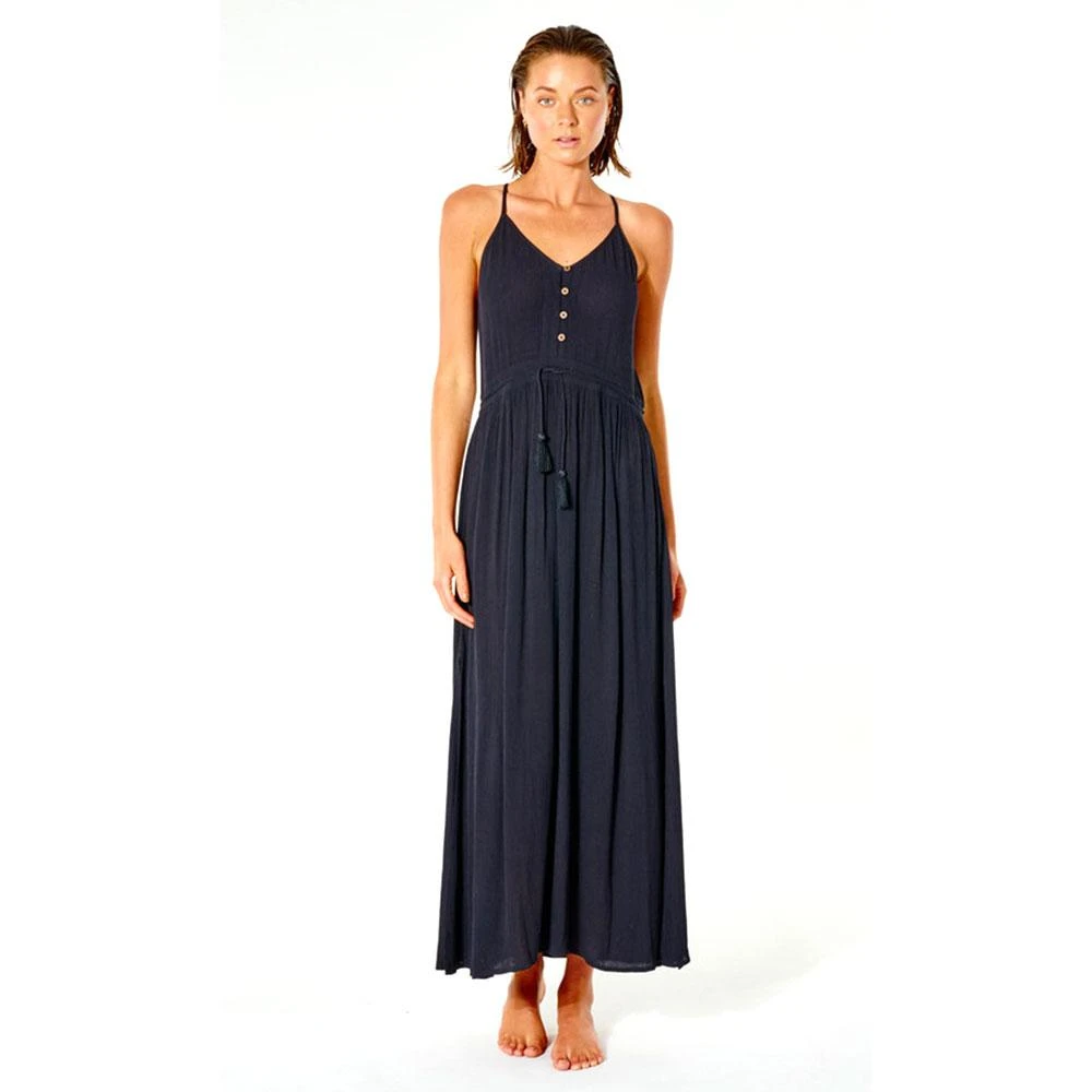 Robe Rip Curl Classic Surf Maxi Dress Black 3 Robe Rip Curl Classic Surf Maxi Dress Black