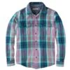 Chemise Outerknown Homme Blanket Shirt - Amethyst Panorama Plaid