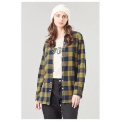 Chemise Picture Jade Dark Blue Army Green -Meilleur Vêtements Magasin 619f725ecf18af7f5c876b4f617ae26e641fd064 H22PICTTEH1264863 4