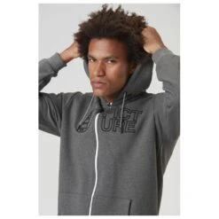 Sweat Picture Basement Zip Hoodie Dark Grey Melange -Meilleur Vêtements Magasin 6a71208bcaf9e0b138d62dafa215fa53fe339b58 E23PICTTEH3360508 906