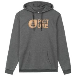 Sweat Picture Basement Cork Hoodie Dark Grey Melange