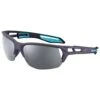 Cébé Lunettes De Soleil Cebe S Track 2.0 M Plum Turquoise Matt Zone Grey Cat 3 Silver