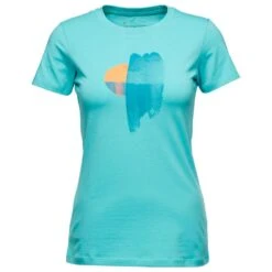 Tee-shirt Black Diamond W Luminary Tee Coastal Blue