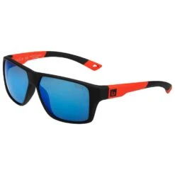 Lunettes De Soleil Bolle Brecken Floatable Matte Black Red Offshore Blue Polarized