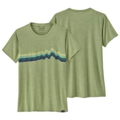 Tee-shirt Patagonia Cap Cool Daily Graphic Ridge Rise Stripe: Salvia Green X-Dye -Meilleur Vêtements Magasin 7bb2b9fc6d6e49bcf63807958a694fae80028432 E22PATATEH2357199 4