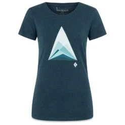 Tee-shirt Black Diamond W Mountain Transparency Tee Eclipse Heather