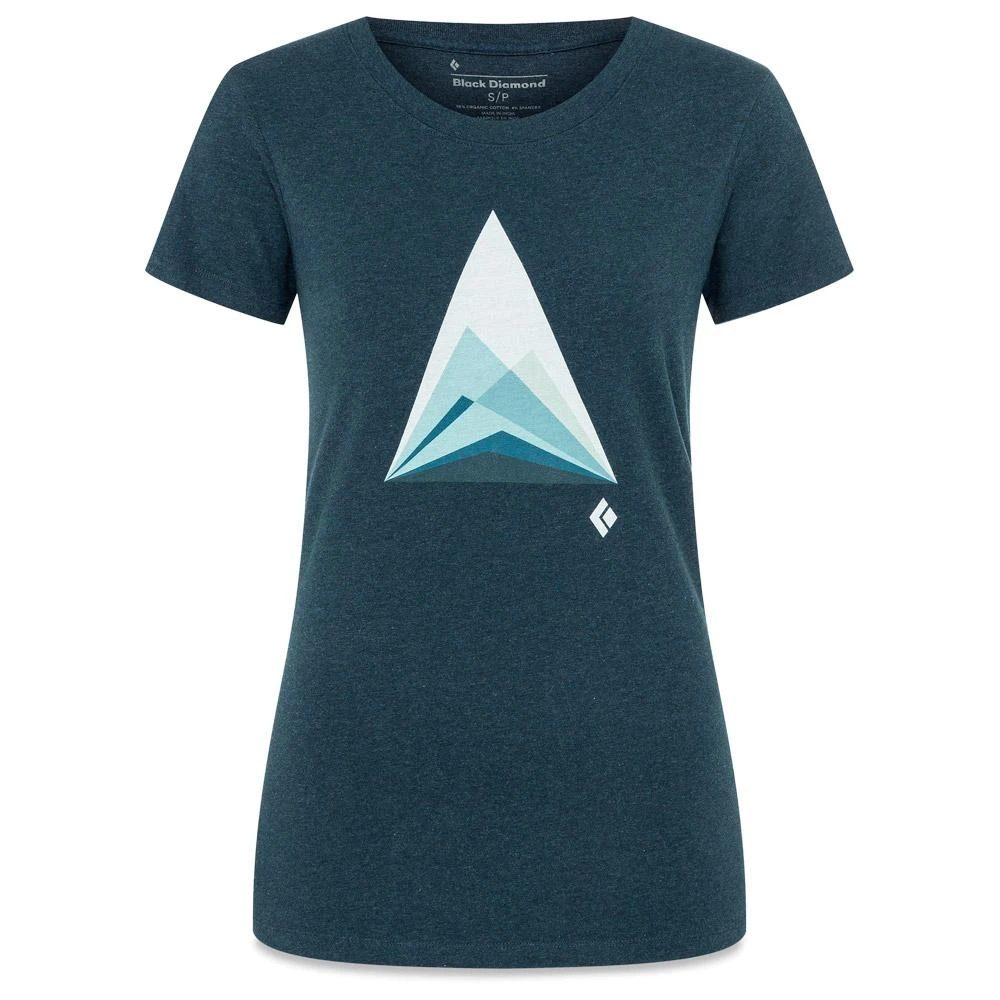 Tee-shirt Black Diamond W Mountain Transparency Tee Eclipse Heather 3 Tee-shirt Black Diamond W Mountain Transparency Tee Eclipse Heather