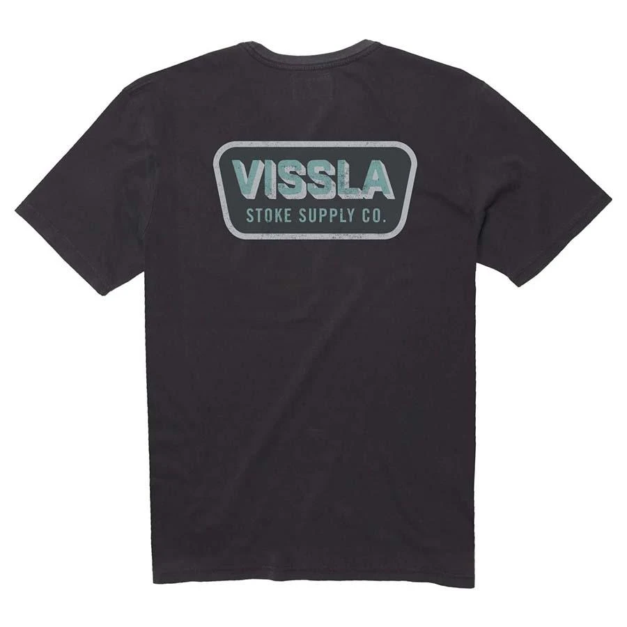 Tee-shirt Vissla Supply Co PKT - Phantom 4 Tee-shirt Vissla Supply Co PKT - Phantom – Image 2