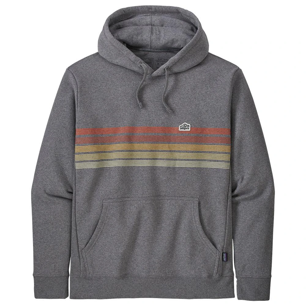 Sweat Patagonia M's Line Logo Ridge Stripe Uprisal Hoody Gravel Heather 3 Sweat Patagonia M's Line Logo Ridge Stripe Uprisal Hoody Gravel Heather