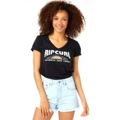 Tee-shirt Rip Curl Daybreak V Tee Black