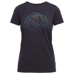 Tee-shirt Black Diamond W Summit Scribble Tee Carbon