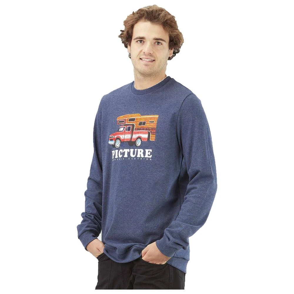 Sweat Picture Chuck Crew Dark Blue Melange 4 Sweat Picture Chuck Crew Dark Blue Melange – Image 2