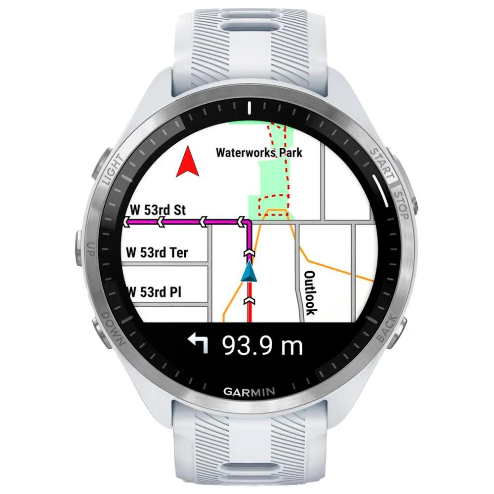 Montres GPS Garmin Forerunner 965 Blanc Gris 9 Montres GPS Garmin Forerunner 965 Blanc Gris – Image 7