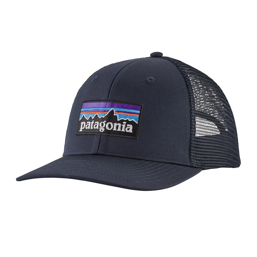 Casquette Patagonia P-6 Logo Lopro Trucker Hat Navy Blue 3 Casquette Patagonia P-6 Logo Lopro Trucker Hat Navy Blue