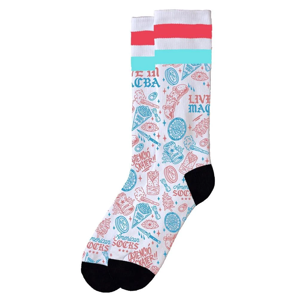 Chaussettes American Socks The Original Signature Macba 3 Chaussettes American Socks The Original Signature Macba