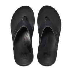 Tongs Reef Cushion Spring - Black/Grey