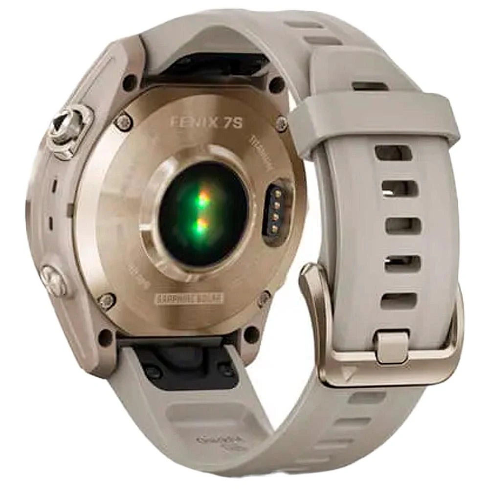 Montres GPS Garmin Fenix 7S Sapphire Solar Edition Cream Light Gold Titan 11 Montres GPS Garmin Fenix 7S Sapphire Solar Edition Cream Light Gold Titan – Image 9