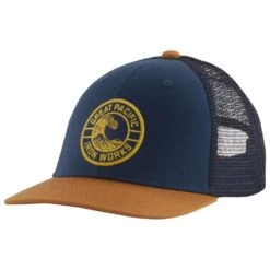 Casquette Patagonia Kids Trucker Hat GPIW Crest Stone Blue