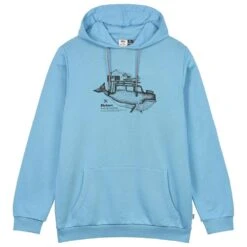 Sweat Picture D&S Whally Hoodie Copen Blue