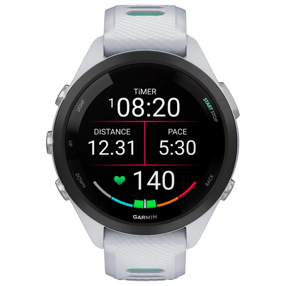 Montres GPS Garmin Forerunner 265S Blanc Vert 10 Montres GPS Garmin Forerunner 265S Blanc Vert – Image 8