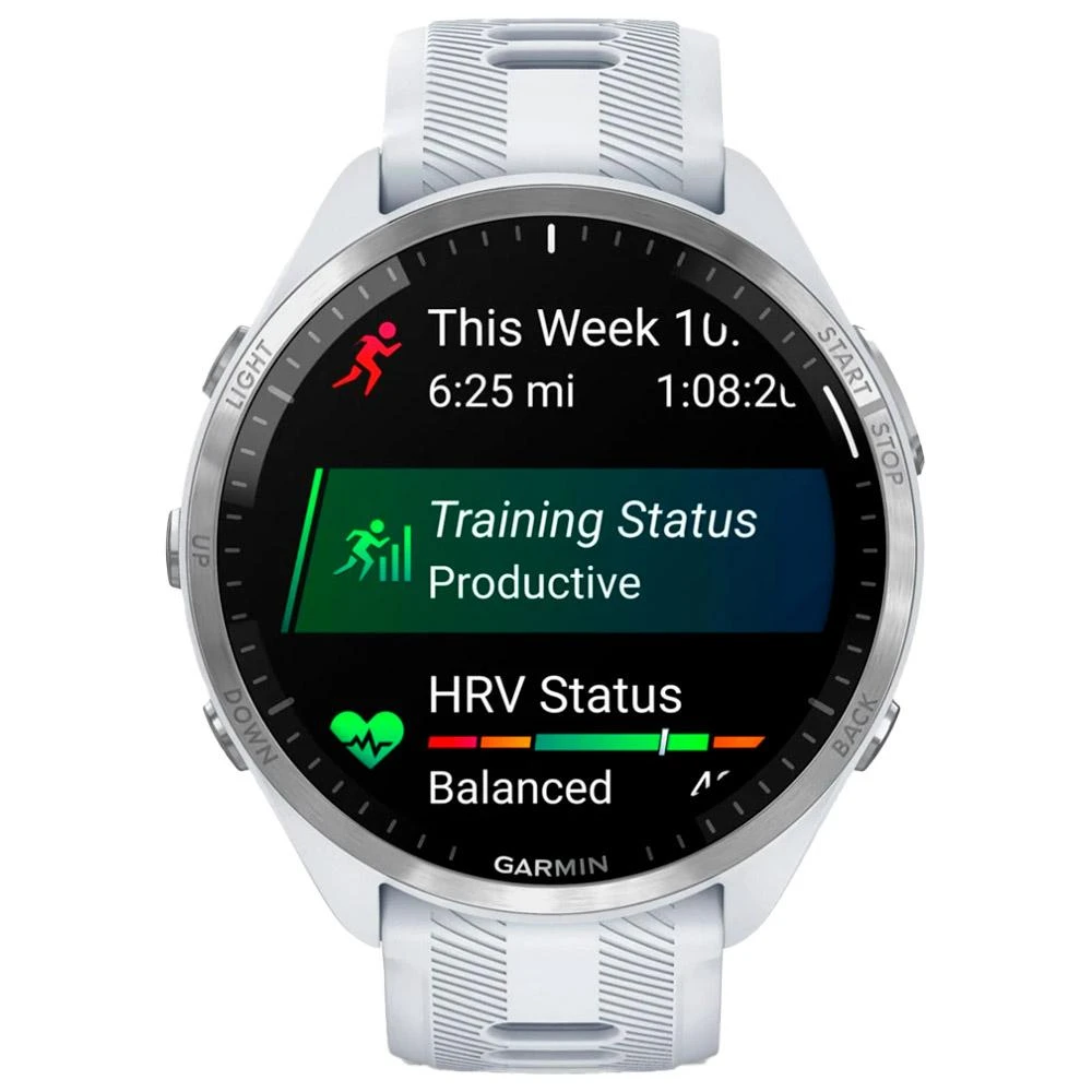 Montres GPS Garmin Forerunner 965 Blanc Gris 10 Montres GPS Garmin Forerunner 965 Blanc Gris – Image 8