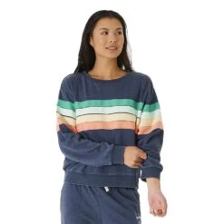 Sweat Rip Curl Day Break Crew Navy