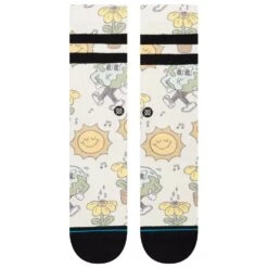 Chaussettes Stance Crew Sock Nice Mooves Offwhite -Meilleur Vêtements Magasin af7df9d54df888d01bce106a51d10dcc051bdce3 E23STANACC3358258 4