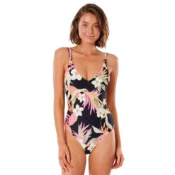 Maillot De Bain Rip Curl Une Pièce North Shore Good - Black