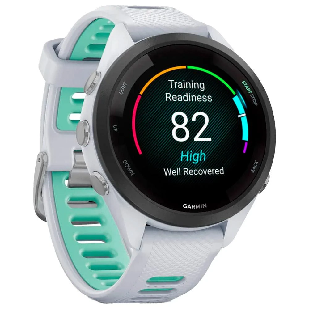Montres GPS Garmin Forerunner 265S Blanc Vert 7 Montres GPS Garmin Forerunner 265S Blanc Vert – Image 5