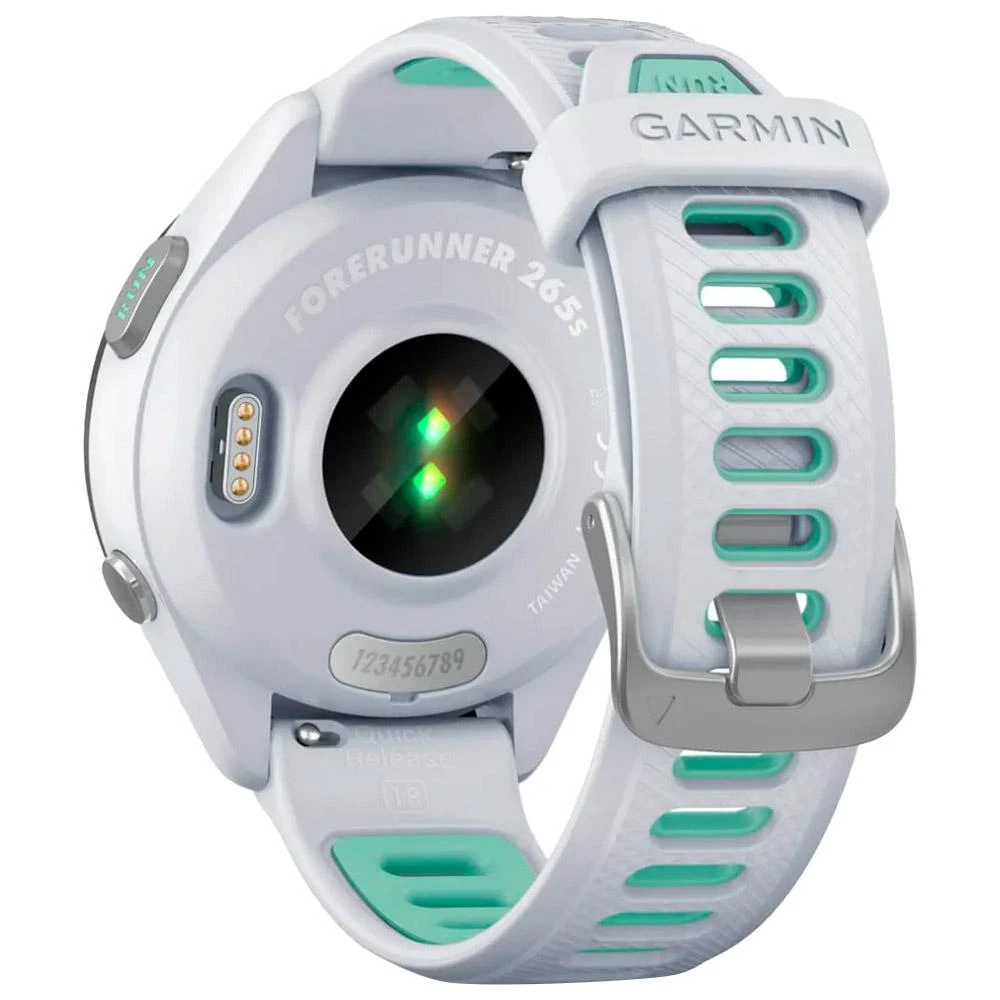 Montres GPS Garmin Forerunner 265S Blanc Vert 4 Montres GPS Garmin Forerunner 265S Blanc Vert – Image 2