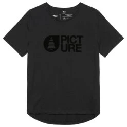 Tee-shirt Picture Fall Black