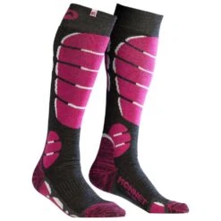 Chaussettes Monnet Ski Medium Rose